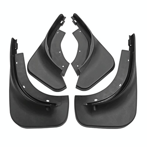 For Volkswagen Touareg 2005-2010 4Pcs / Set Car Auto Soft Plastic Splash Flaps Fender Guard Without Wheel Eyebrow - Main Image