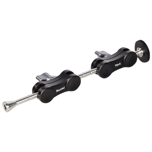 Versatile Dual Ballhead Magic Arm For Camera And Monitor Mounting - Tm-5 - Main Image