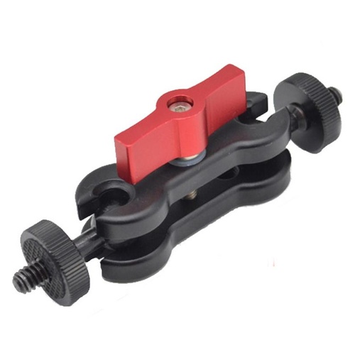 Yj Magic Arm Bracket Mount With 1 / 4 Inch Ball Head - Red - Main Image