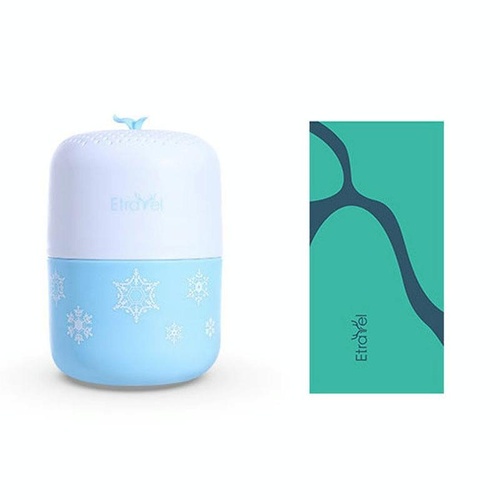 Double-sided Fleece Bath Towel - Quick-drying Small Blue - Main Image