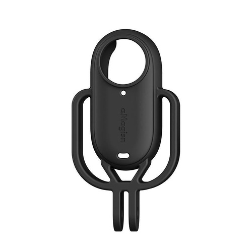 Amagisn Silicone Case for Insta360 Go 3 Camera - Horizontal - Vertical Black - Main Image