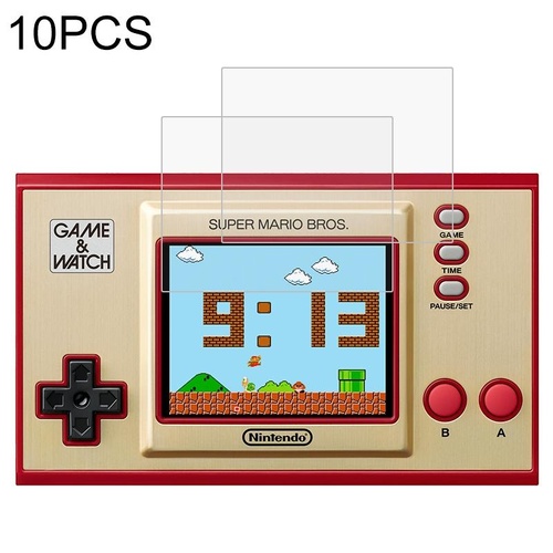 10-pack Tempered Glass Film for Nintendo Game Watch - Main Image