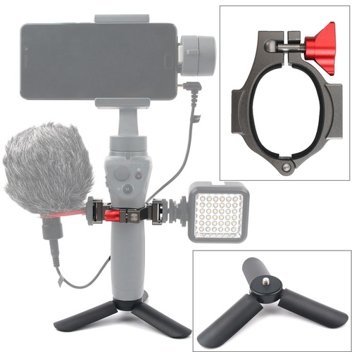 Compact Tripod Mount for Dji Mobile 2 with Flashlight Extension - Main Image