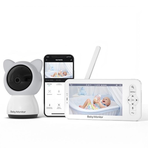 Wireless Hd Baby Monitor With 5 Screen - Main Image