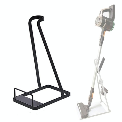 Non-punch Storage Bracket for Dyson Vacuum - Universal Floor Mount Black - Main Image
