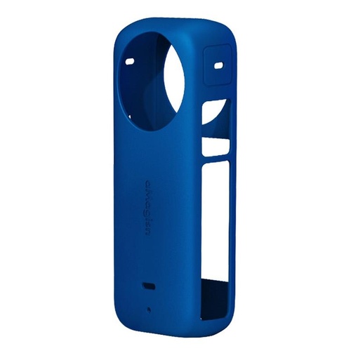 Amagisn Silicone Protective Cover for Insta360 X3 Body - Body Case (Blue) - Main Image