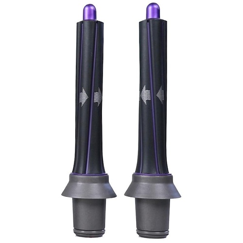 Long Barrel & Adapter Set for Dyson Hair Dryer - 1 Pair - 1Pair Long Barrels +2 Adapters Purple - Main Image