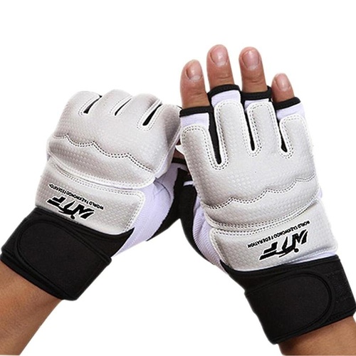 Adults Half Finger Sandbag Training Boxing Gloves - Pu Leather - Main Image