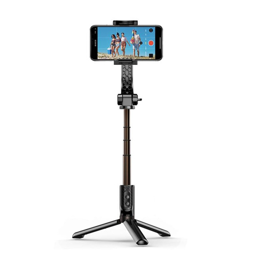 Foldable 3-in-1 Gimbal Stabilizer with Bluetooth Remote and Selfie Stick for Smartphones - Main Image