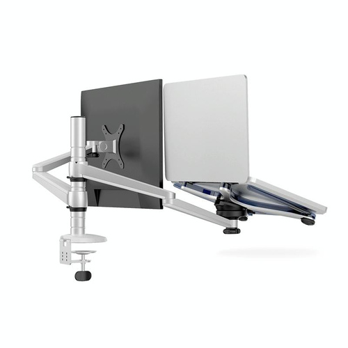 Versatile Desktop Monitor Stand - Space-saving Design - Main Image