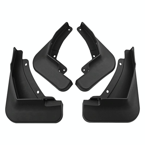 For Volkswagen T-Roc 2023 4Pcs / Set Car Auto Soft Plastic Splash Flaps Fender Guard - Main Image