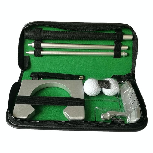 Indoor Golf Putter Set with Zipper Pack - Main Image