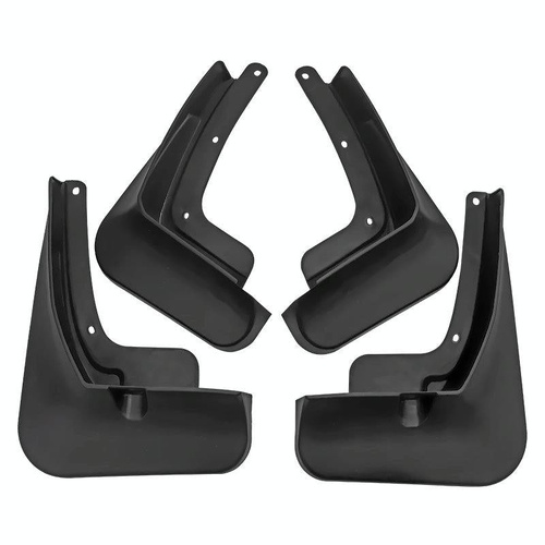 For Hyundai Santa Fe 2019-2021 4Pcs / Set Car Auto Soft Plastic Splash Flaps Fender Guard - Main Image