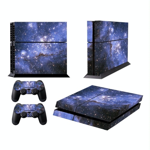 Starry Sky Design Protective Sticker for Sony Ps4 - Fashion Colour - Main Image