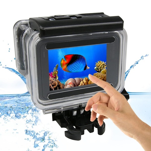 Touch Screen Housing for Gopro Hero 6 / 5 with Mount and Screw - Main Image