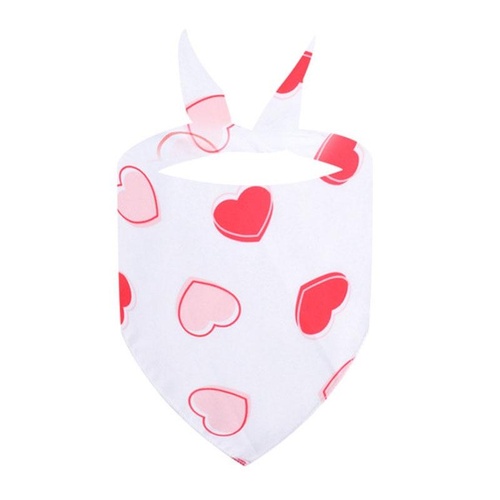 Cute Pet Triangle Towel Bib Cartoon Cats And Dogs Drool Towel Scarf - 05 - Main Image