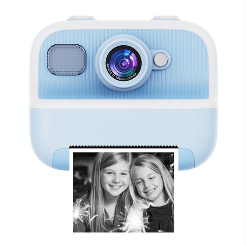 Blue Children'S Thermal Camera With Dual-Camera 1080P Hd 2400W Pixel 2.4-Inch Display - Blue+32Gb - Main Image