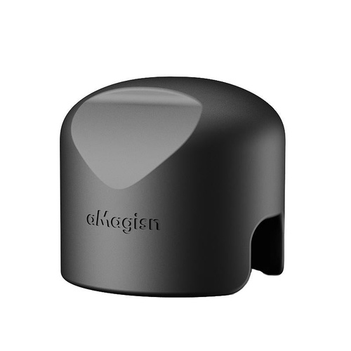 Amagisn Silicone Protective Cover for Insta360 X3 Body - Lens Case (Black) - Main Image