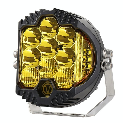 5 Inch Dc12V - 30V 5000Lm 6500K 50W Car Led Light On Three Sides Headlight For Jeep Wrangler Gold Light - Main Image