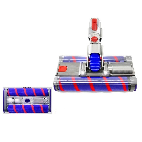 Double Roller Soft Velvet Floor Brush with Led for Dyson Vacs - Main Image