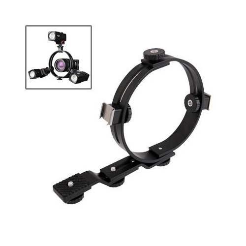Universal O-Shaped Bracket For Video Lights - Main Image