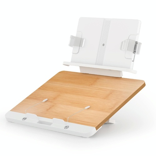 Adjustable Desktop Book Stand with Multi-angle Clip - Foldable Tablet Holder - Main Image