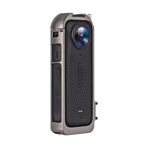 Metal Cage for Insta360 X4 with Cold Shoe and Tripod Adapter - Main Image