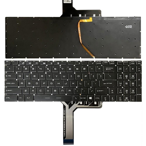 Backlit Laptop Keyboard for Msi Steel Series - us Version - Main Image