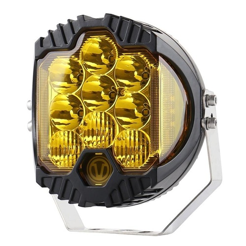 7 Inch Dc12V - 30V 8000Lm 6500K 90W Car Led Light On Three Sides Headlight For Jeep Wrangler Gold Light - Main Image