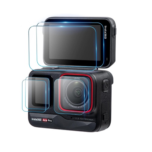 2-piece Tempered Glass Film Set for Insta360 Ace Pro - Main Image