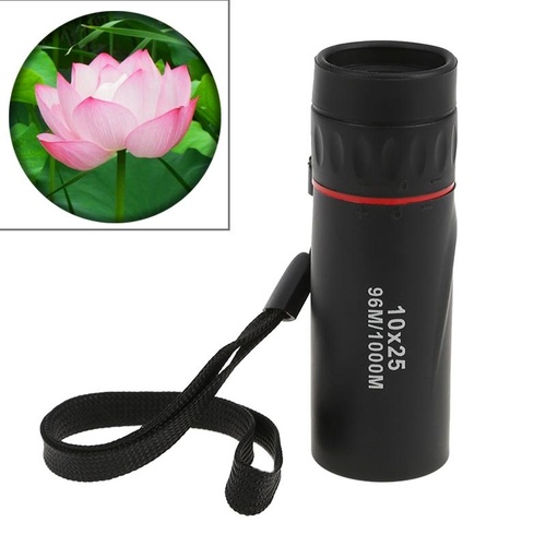 Portable High Definition Dual Focus Monocular Telescope - 10X25 - Professional - Main Image