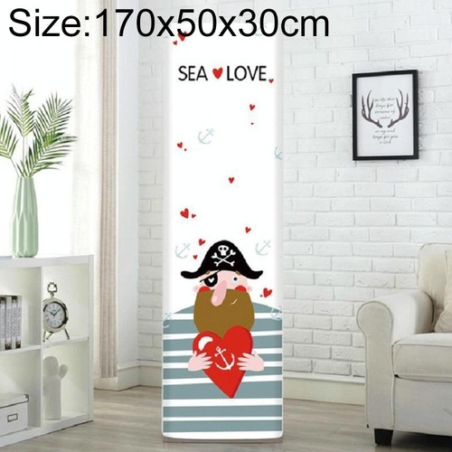 Vertical Cabinet Air Conditioning Dust Cover - All-inclusive Pirate Design 170x50x30cm - Main Image