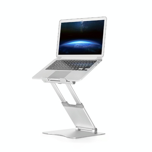 Foldable Aluminum Laptop Stand - Adjustable Height - Main Image