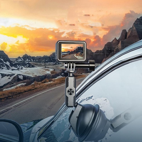 Adjustable 360 Degree Suction Cup for Car Action Cameras - Main Image