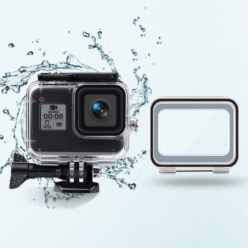 Waterproof Case for Gopro Hero8 - Touch Back Cover 45m - Main Image