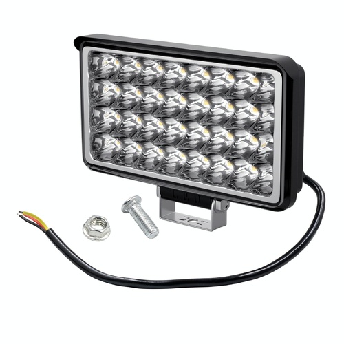 Cs - 1242A1 Car 4 Inch Square 32Leds Highlight Work Light Modified Front Bumper Lamp Spotlight - Main Image