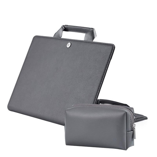 15.4 Inch Laptop Bag & Power Bag - Protective Tote for Macbook Pro - Dark Gray - Main Image