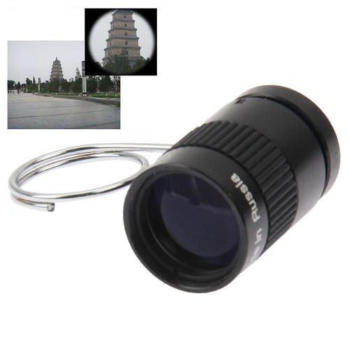 Compact 2.5 X 17.5 Monocular Telescope For Pocket Or Thumb Use - Black - Main Image