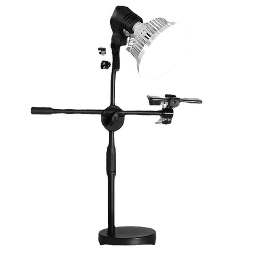 500w Mushroom Lamp & Stand for Mobile Phone Photography - Main Image