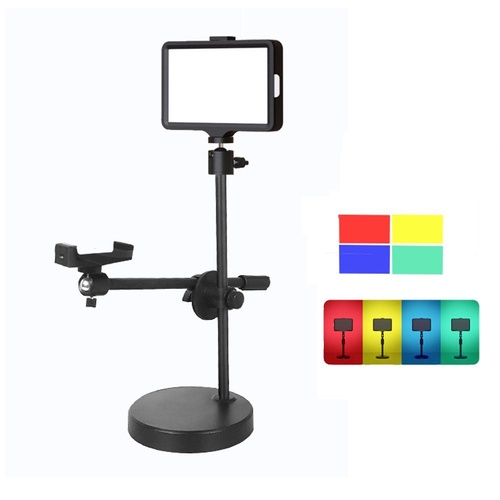 Adjustable 8-inch Flat-panel Live Fill Light with Overhead Bracket - Main Image
