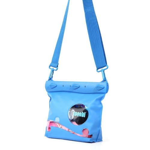Waterproof One Shoulder Crossbody Drifting Diving Bag Medium Blue - Main Image