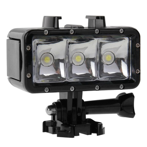Waterproof Video Light for Action Cameras - 3 Modes - Main Image