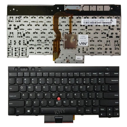 English Laptop Keyboard for Lenovo Thinkpad L430 / T430 / T430s with Pointing Sticks - Main Image
