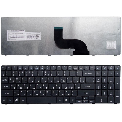 English Laptop Keyboard for Acer Aspire 7736 Series - Main Image