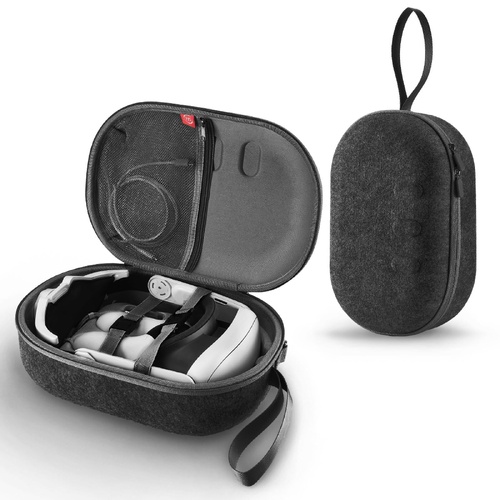 Protective Vr Storage Bag for Apple Vision Pro / Meta Quest 3 Glasses - Black - Main Image