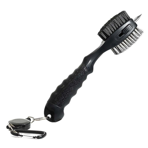 Portable Golf Club Brush - Retractable - Black - Main Image