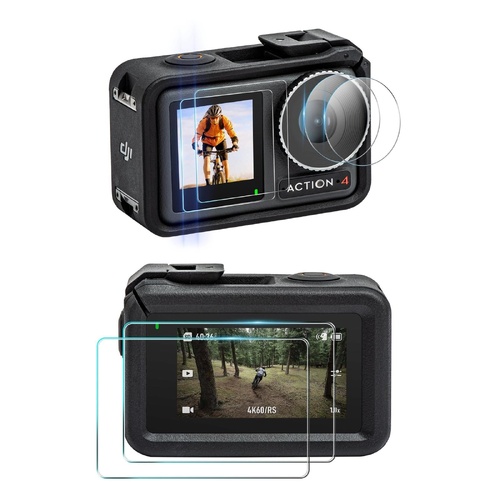 Tempe Glass Lens Protector for Dji Action - 3-in-1 Set - Main Image