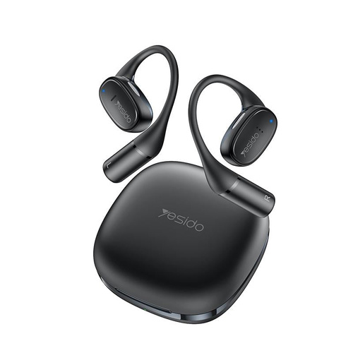 Black Open Wireless Bluetooth Earphones - Ysp18 Ows - Main Image
