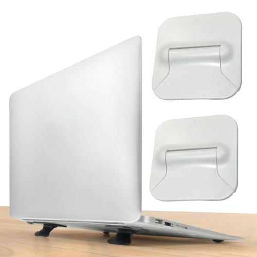Foldable Laptop Stand - Portable and Compact - White - Main Image
