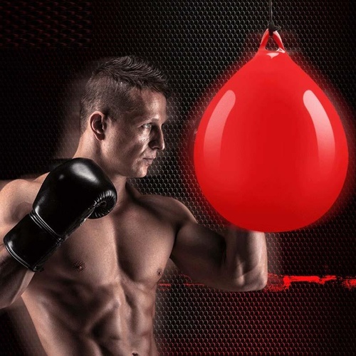 Household Hanging Water Ball For Boxing And Venting - Red - Main Image